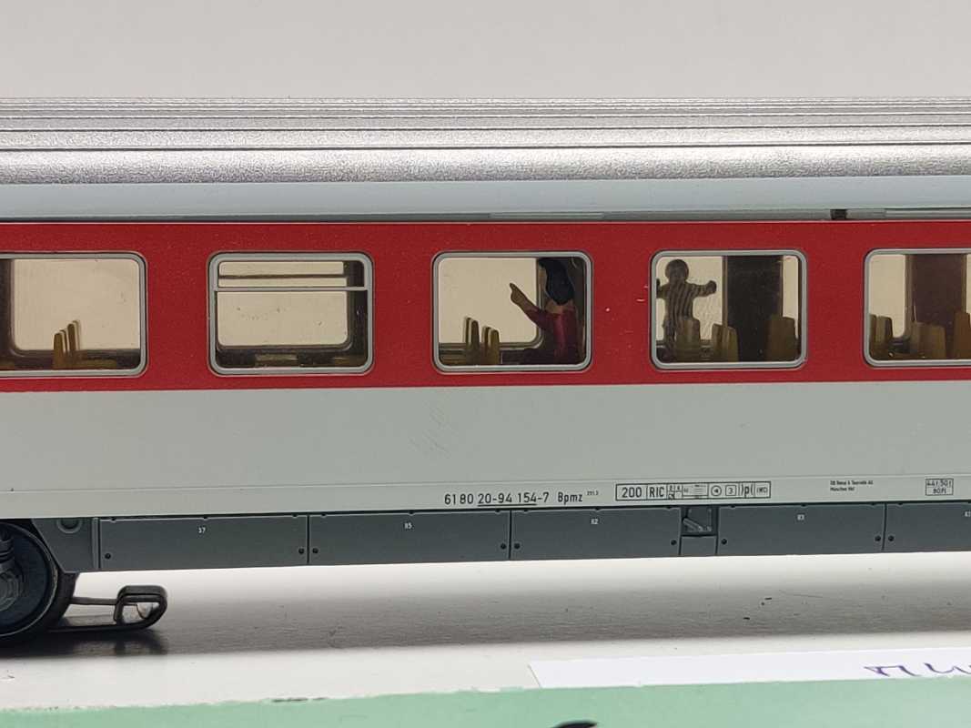 Märklin H0 AC 42271 IC-Großraumwagen 2.Kl Bpmz291.2 / Licht / NEM / DB