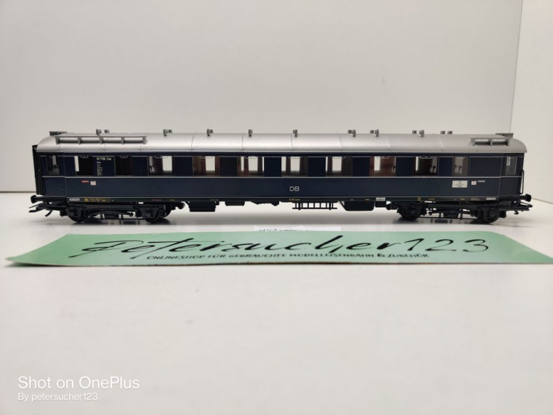Märklin H0 AC 4281 Schnellzugwagen aus Set / 2.Kl / B4üe / NEM / DB