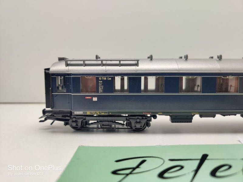 Märklin H0 AC 4281 Schnellzugwagen aus Set / 2.Kl / B4üe / NEM / DB