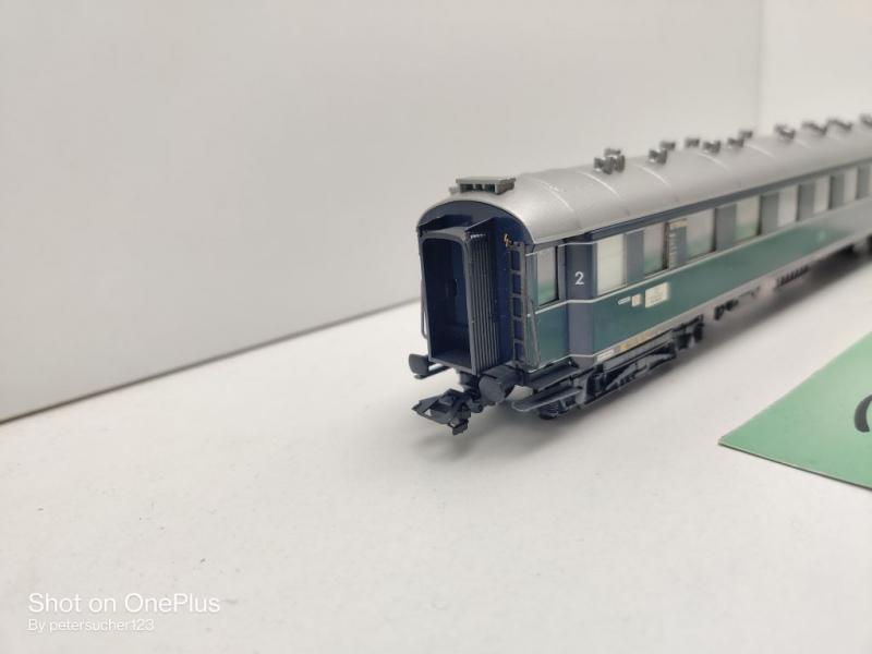 Märklin H0 AC 42281 Schnellzugwagen aus Set / 2.Kl / B4üe / NEM / DB