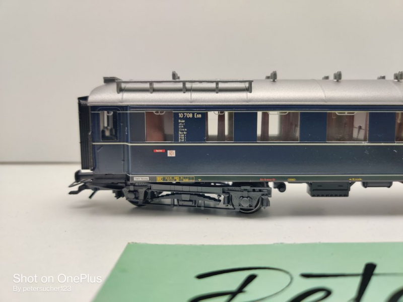 Märklin H0 AC 42281 Schnellzugwagen aus Set / 2.Kl / B4üe / NEM / DB