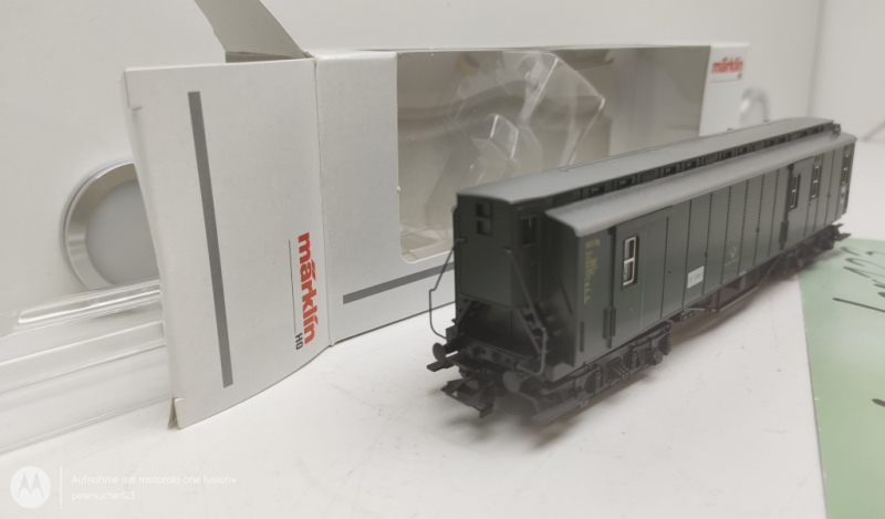 Märklin H0 AC 42291 PMS 60-07 Postmuseumswagen 2003 / OVP
