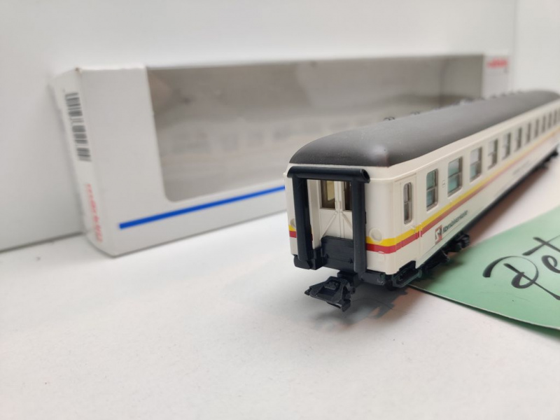 Märklin H0 AC 4232 Liegewagen "roll. Landstraße" / Bcm247 / NEM / DB / OVP weiß