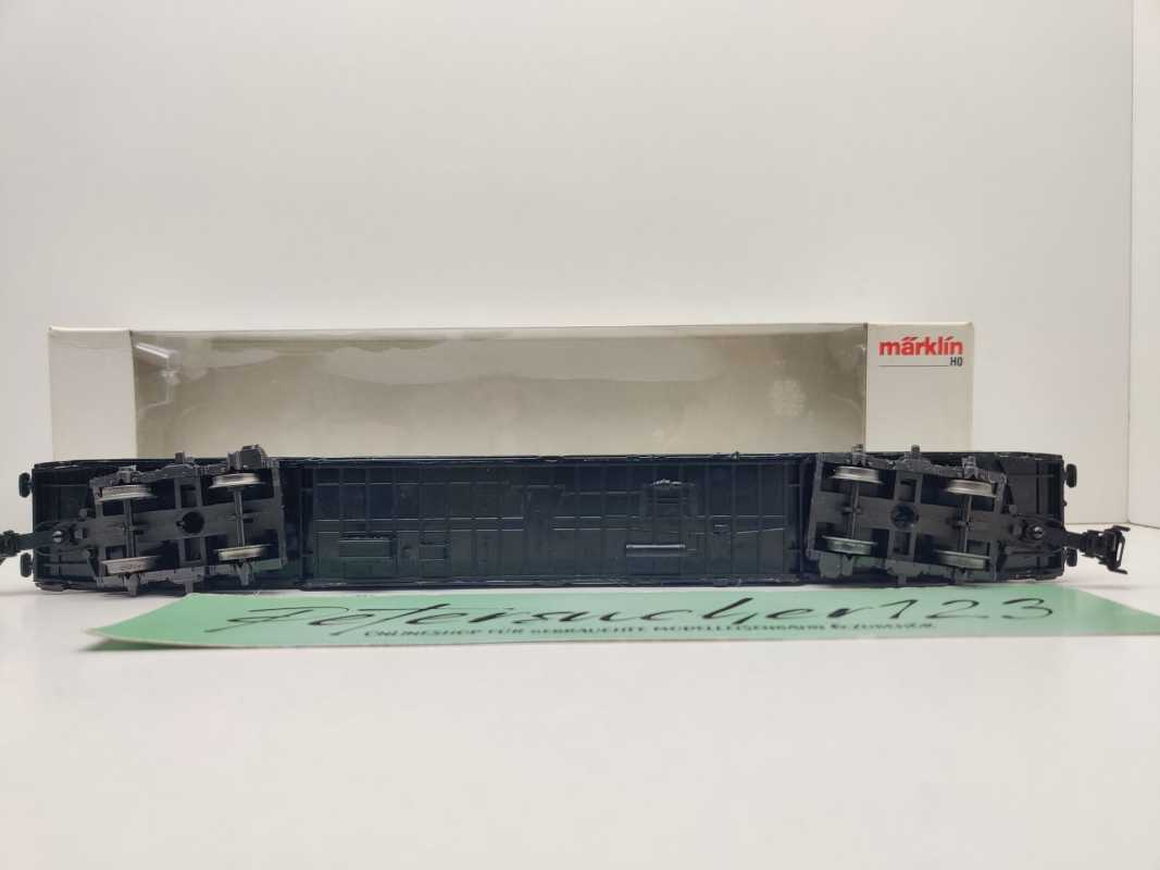 Märklin H0 AC 4234 Autotransportwagen DDm915 / 8 PKW / DB / OVP