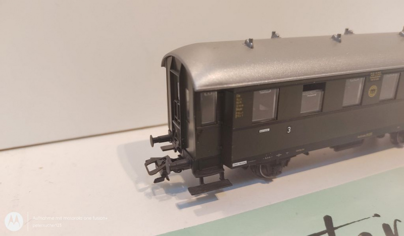 Märklin H0 AC 42353 1x Personenwagen 3.Kl / 98 095 / aus Set / NEM / DRG