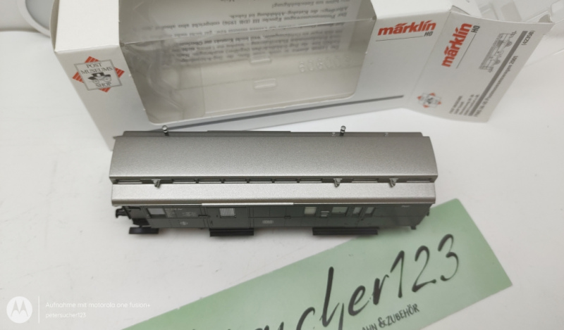 Märklin H0 AC 42358 PMS 60-05 Postmuseumswagen 2001 / OVP