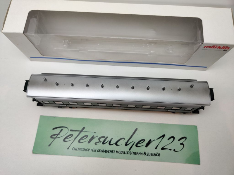 Märklin H0 AC 4238 Schnellzugwagen 3.Kl C4ü / NEM / SBB / OVP weiß