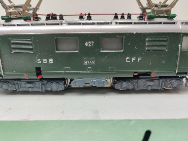 Märklin H0 AC RES 800 / 427 Elektrische Lokomotive / Re 4/4 / SBB / grün