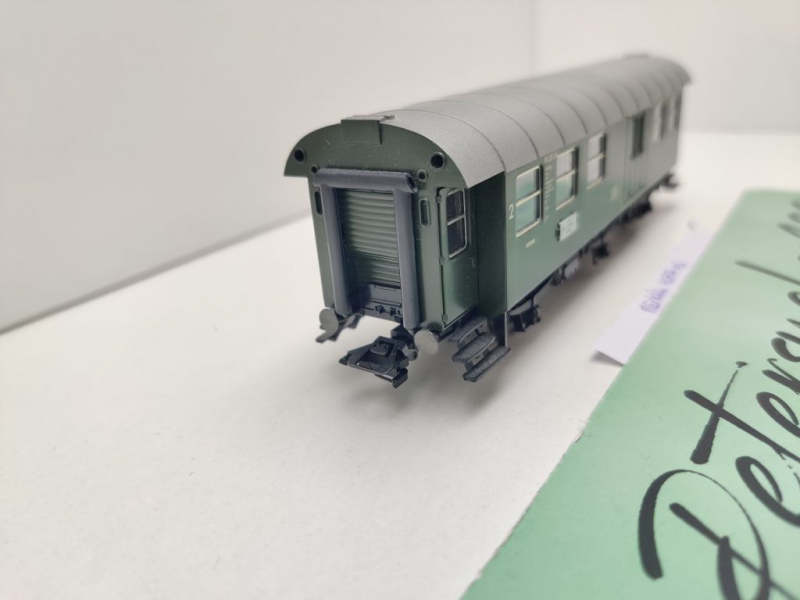 Märklin H0 AC 42756-03 Umbauwagen Gepäckabteil 2. Kl BPw3yg / NEM / DB