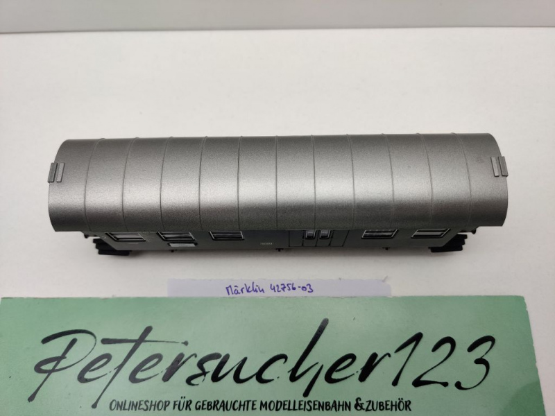 Märklin H0 AC 42756-03 Umbauwagen Gepäckabteil 2. Kl BPw3yg / NEM / DB