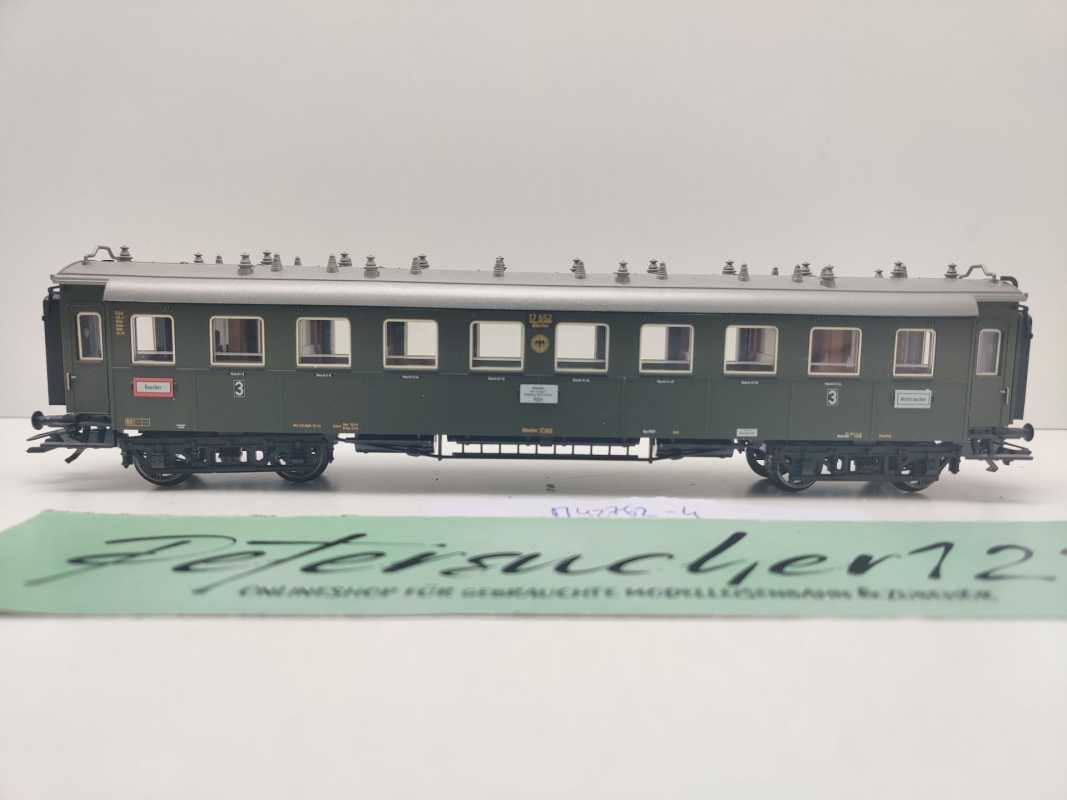Märklin H0 AC 42762-4 Sitzwagen 3.Kl C4ü aus Set / NEM / DRG
