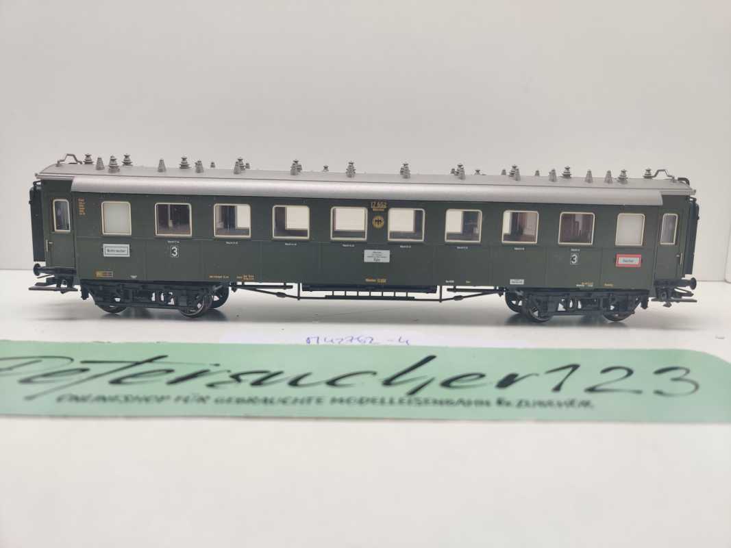 Märklin H0 AC 42762-4 Sitzwagen 3.Kl C4ü aus Set / NEM / DRG