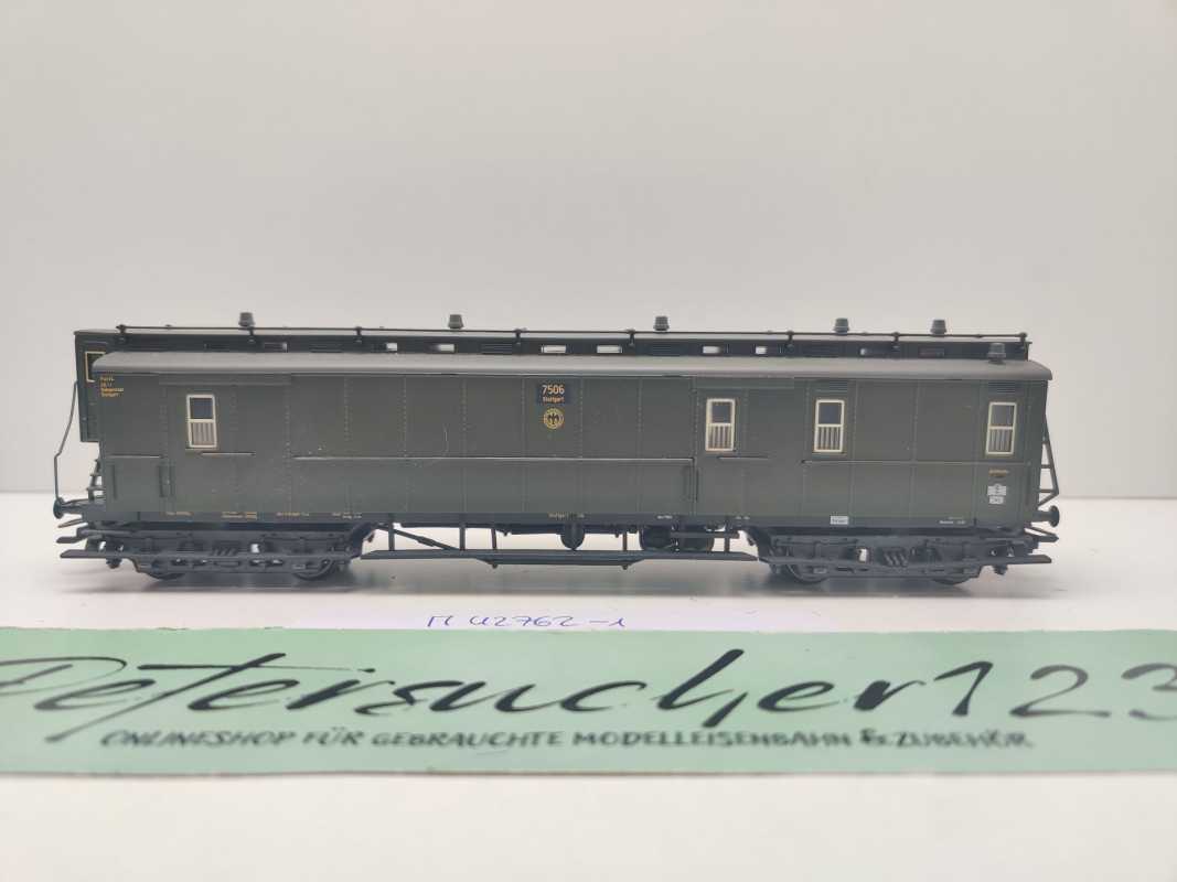 Märklin H0 AC 42762-1 Postwagen Post4 aus Set / NEM / DRP
