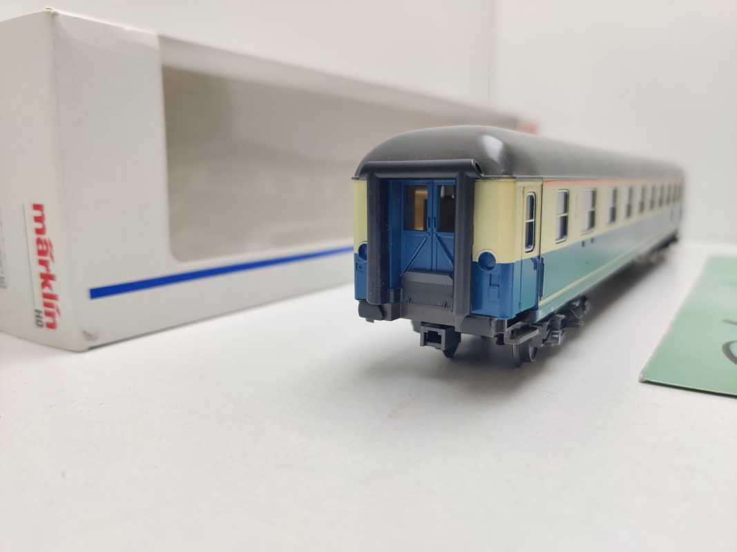 Märklin H0 AC 4291 D-Zug Abteilwagen 1.Kl Am203 / NEM / DB / OVP