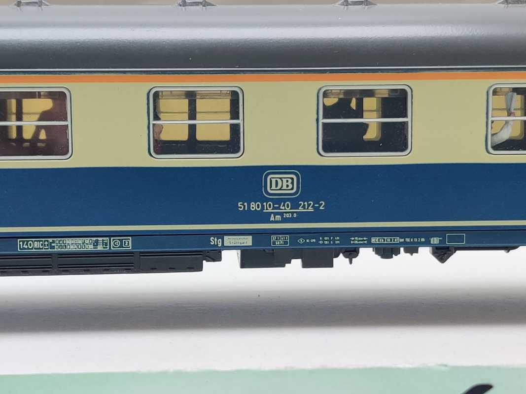 Märklin H0 AC 4291 D-Zug Abteilwagen 1.Kl Am203 / NEM / DB / OVP