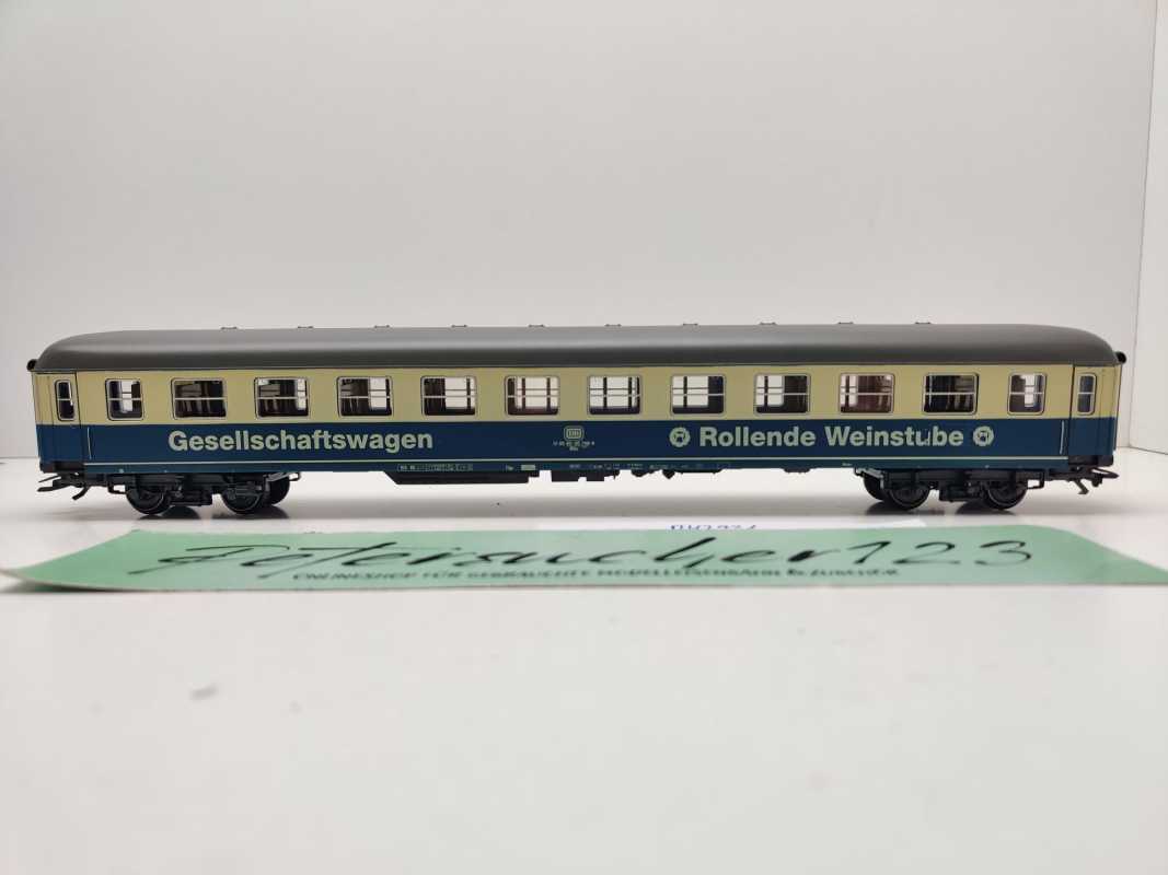 Märklin H0 AC 42921 Gesellschaftswagen "Rollende Weinstraße" WGm840 / NEM / DB