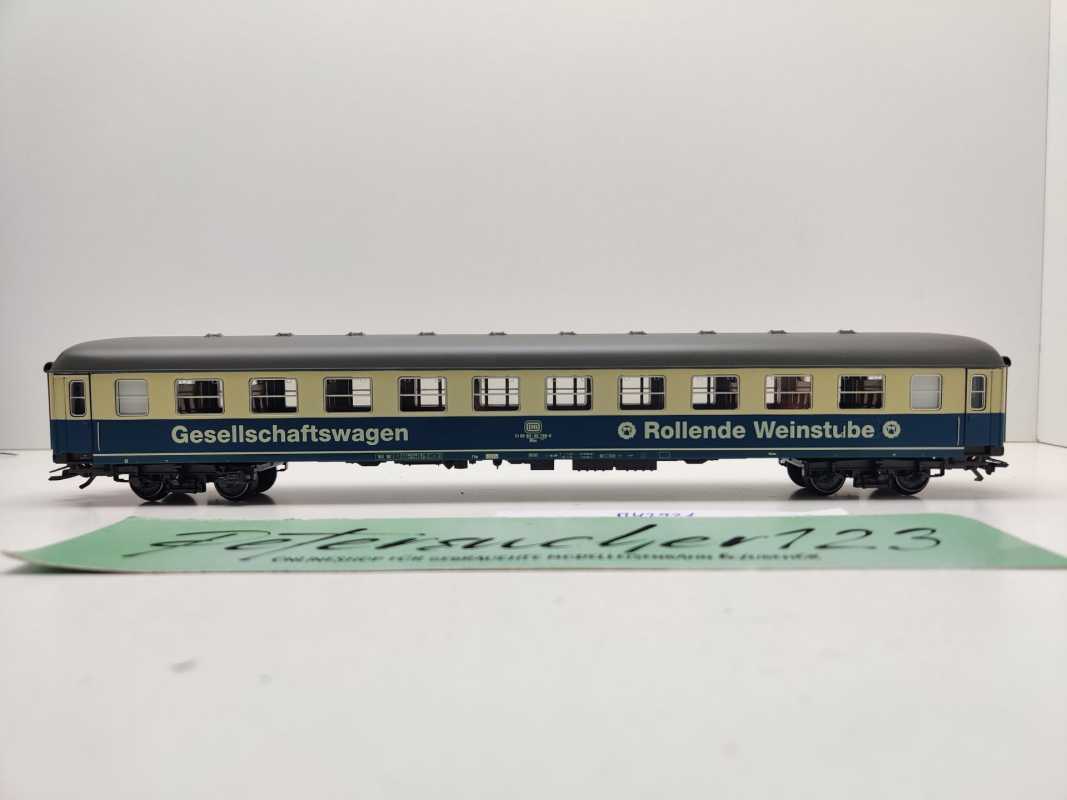 Märklin H0 AC 42921 Gesellschaftswagen "Rollende Weinstraße" WGm840 / NEM / DB