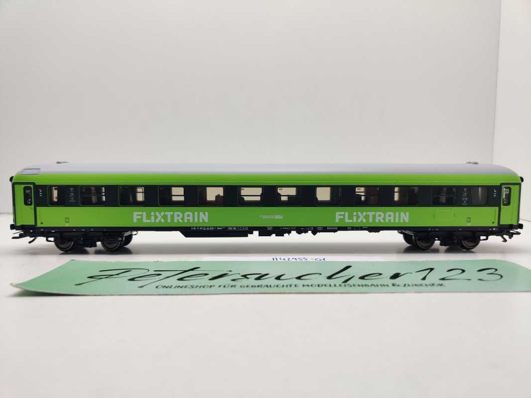 Märklin H0 AC 42955-01 Schnellzugwagen "Flixtrain" 2.Kl Bmmz264.4 Set / NEM / FLX