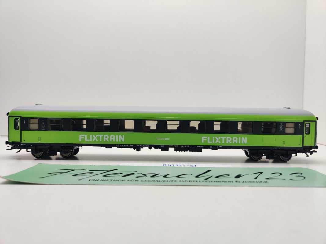 Märklin H0 AC 42955-01 Schnellzugwagen "Flixtrain" 2.Kl Bmmz264.4 Set / NEM / FLX