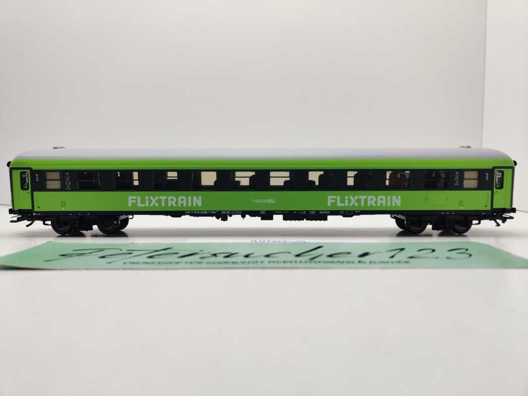 Märklin H0 AC 42955-02 Schnellzugwagen "Flixtrain" 2.Kl Bmmz264.4 Set / NEM / FLX