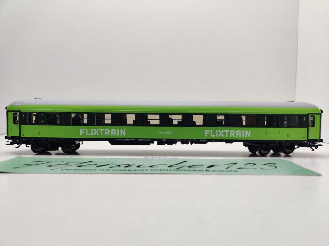 Märklin H0 AC 42955-02 Schnellzugwagen "Flixtrain" 2.Kl Bmmz264.4 Set / NEM / FLX