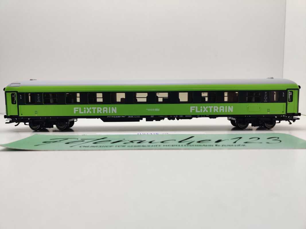 Märklin H0 AC 42955-03 Schnellzugwagen "Flixtrain" 2.Kl Bmmz264.4 Set / NEM / FLX