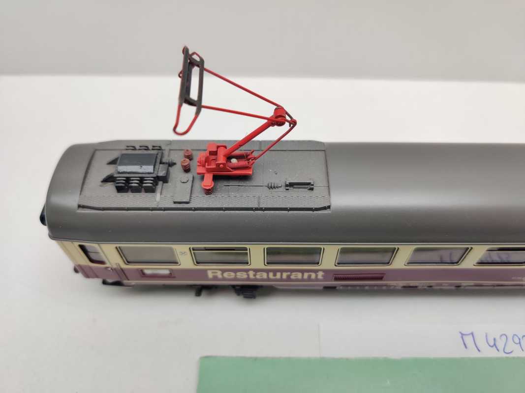 Märklin H0 AC 42973 Schnellzug-Restaurantwagen WRmz135 fx-Decoder / NEM / DB