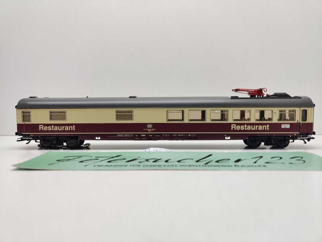 Märklin H0 AC 42973 Schnellzug-Restaurantwagen WRmz135 fx-Decoder / NEM / DB