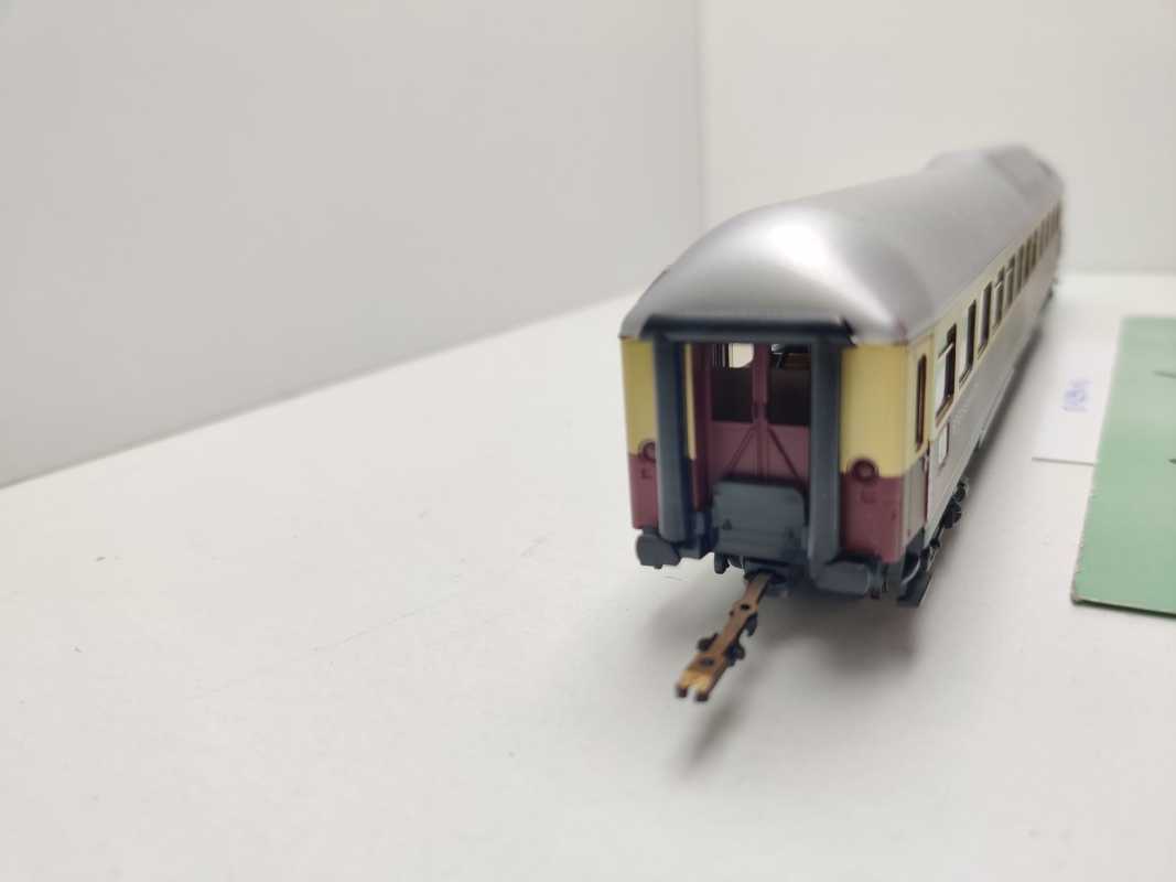 Märklin H0 AC 42990-03 TEE Speisewagen "Rheingold" WRmh131 / Licht / NEM / DB