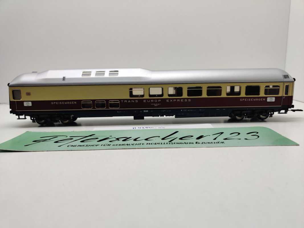 Märklin H0 AC 42990-03 TEE Speisewagen "Rheingold" WRmh131 / Licht / NEM / DB