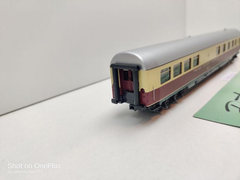 Märklin H0 AC 42991-03 TEE Barwagen "Helvetia"  / ARDümh105 / NEM / DB
