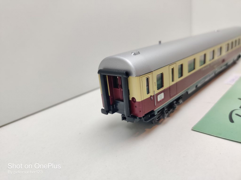 Märklin H0 AC 42991-03 TEE Barwagen "Helvetia"  / ARDümh105 / NEM / DB