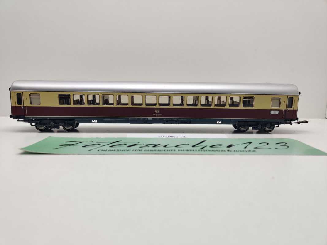 Märklin H0 AC 42991-2 TEE Großraumwagen "Helvetia" 1.Kl Apüm121 / Licht / NEM / DB