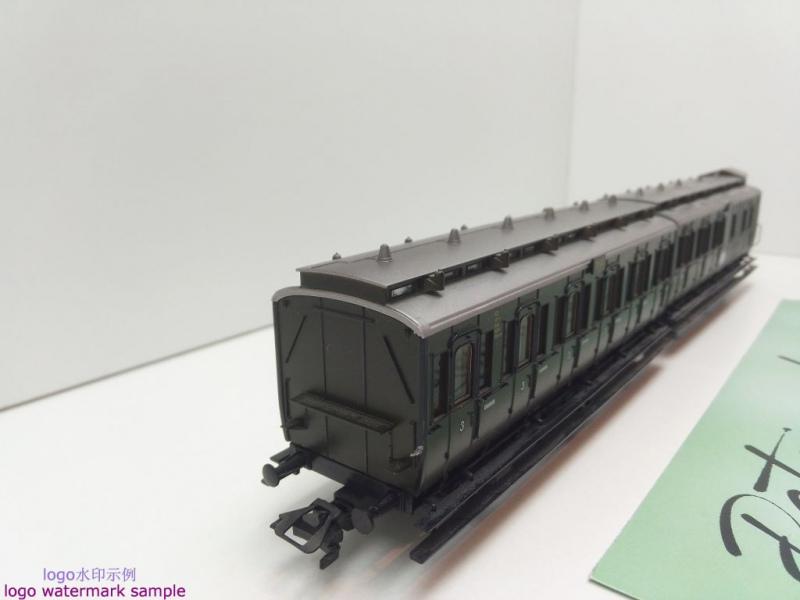 Märklin H0 AC 4309 Abteilwagen-Paar 3.Kl / C3 + CPw3 / DRG