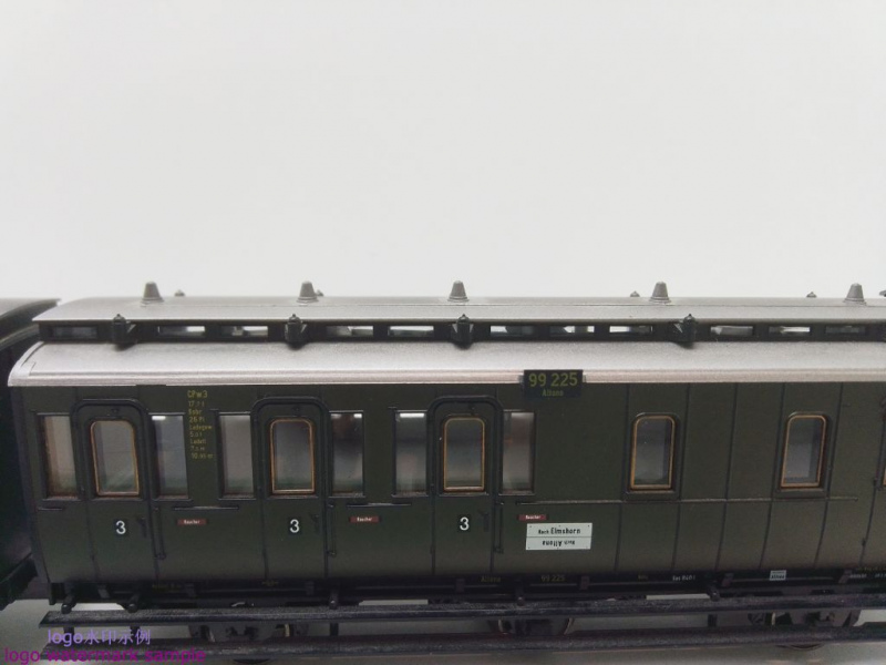 Märklin H0 AC 4309 Abteilwagen-Paar 3.Kl / C3 + CPw3 / DRG