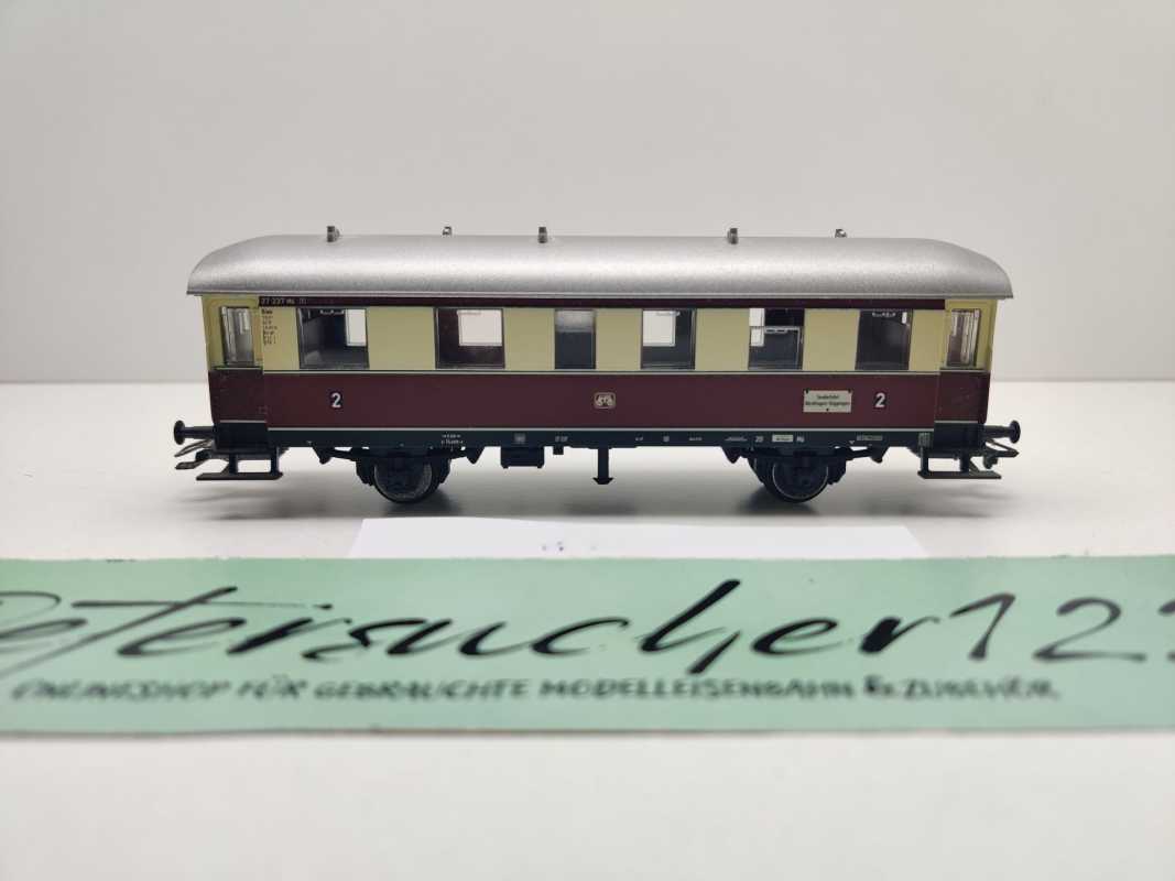 Märklin H0 AC 43136 Einheitsnebenbahnwagen 2.Kl Biwe / NEM / DB