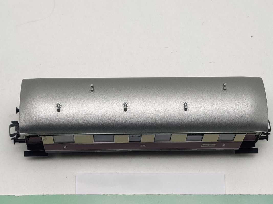 Märklin H0 AC 43136 Einheitsnebenbahnwagen 2.Kl Biwe / NEM / DB