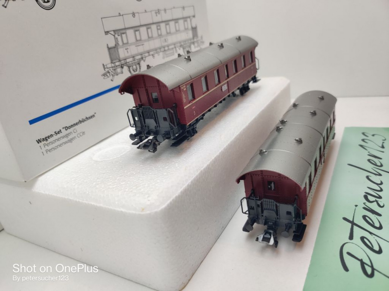 Märklin H0 AC 43139 Wagen-Set "Donnerbüchsen" / Ci, Ccitr / NEM / DB / OVP weiß
