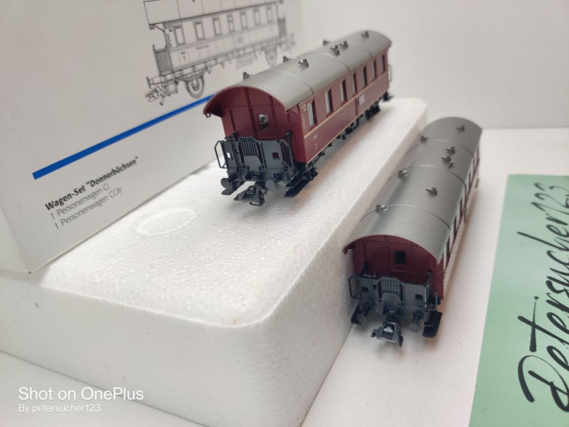 Märklin H0 AC 43139 Wagen-Set "Donnerbüchsen" / Ci, Ccitr / NEM / DB / OVP weiß