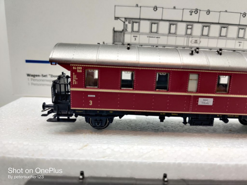 Märklin H0 AC 43139 Wagen-Set "Donnerbüchsen" / Ci, Ccitr / NEM / DB / OVP weiß