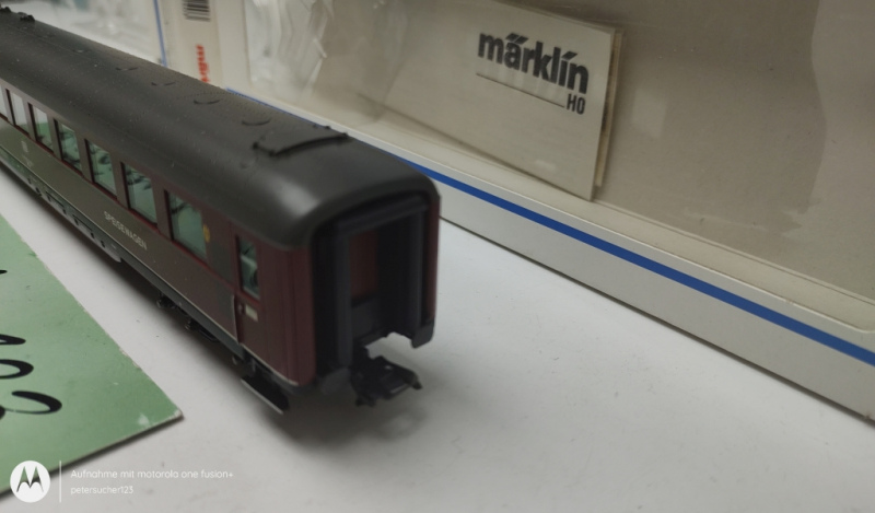 Märklin H0 AC 43240 Speisewagen / Rot / DB / OVP