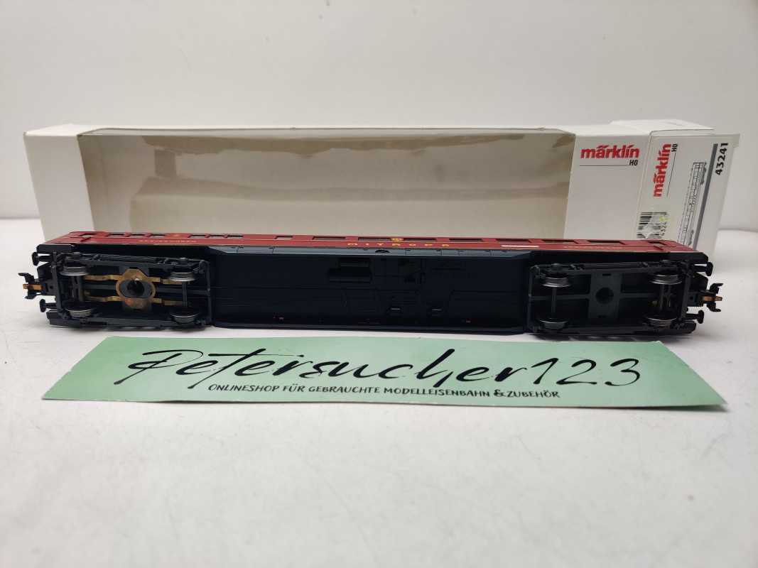 Märklin H0 AC 43241 Mitropa-Speisewagen (Bauart WR4ü) als Schürzenwagen  / NEM / OVP