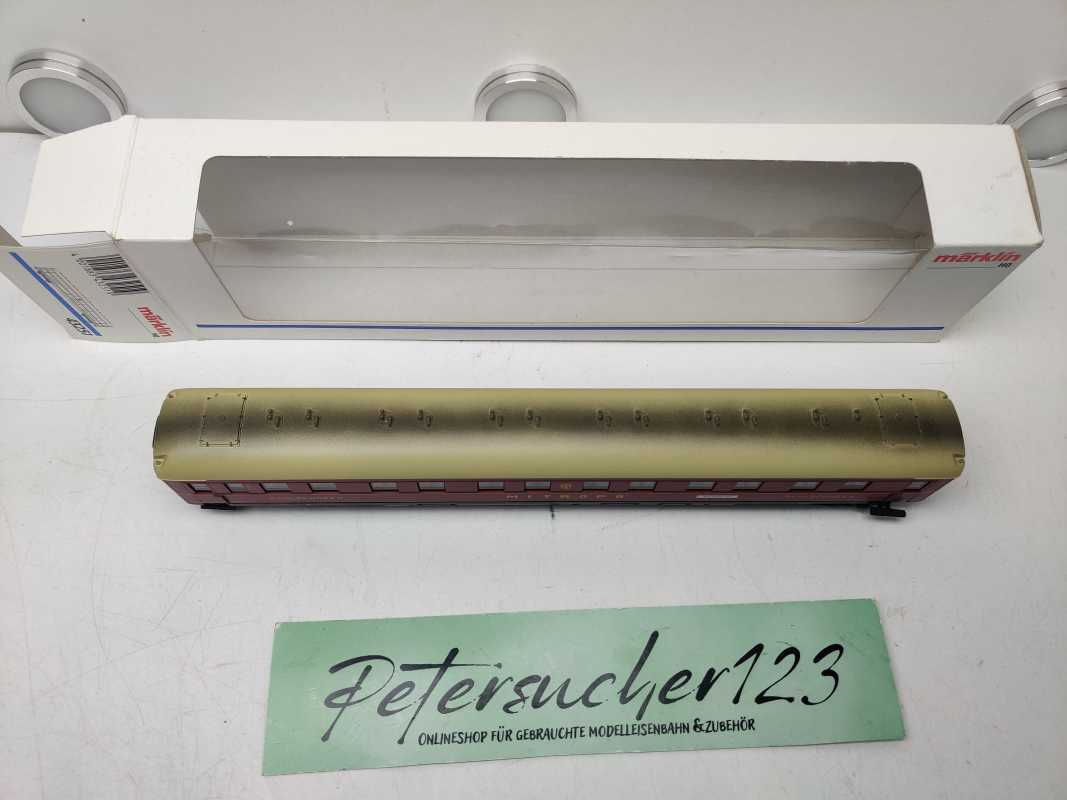 Märklin H0 AC 43251 Mitropa-Schlafwagen (Bauart WL4ü) / NEM / OVP