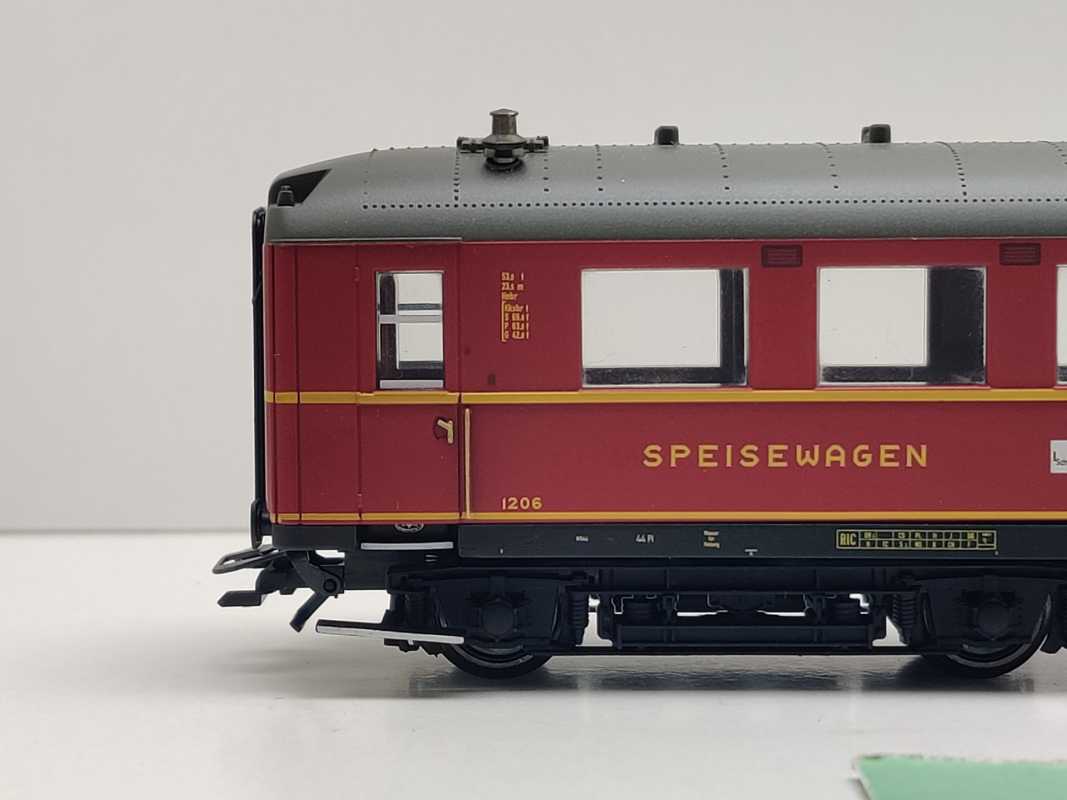 Märklin H0 AC 43256-02 Speisewagen WR4ü-39 "Mitropa" aus Insider-Set / NEM / DRG