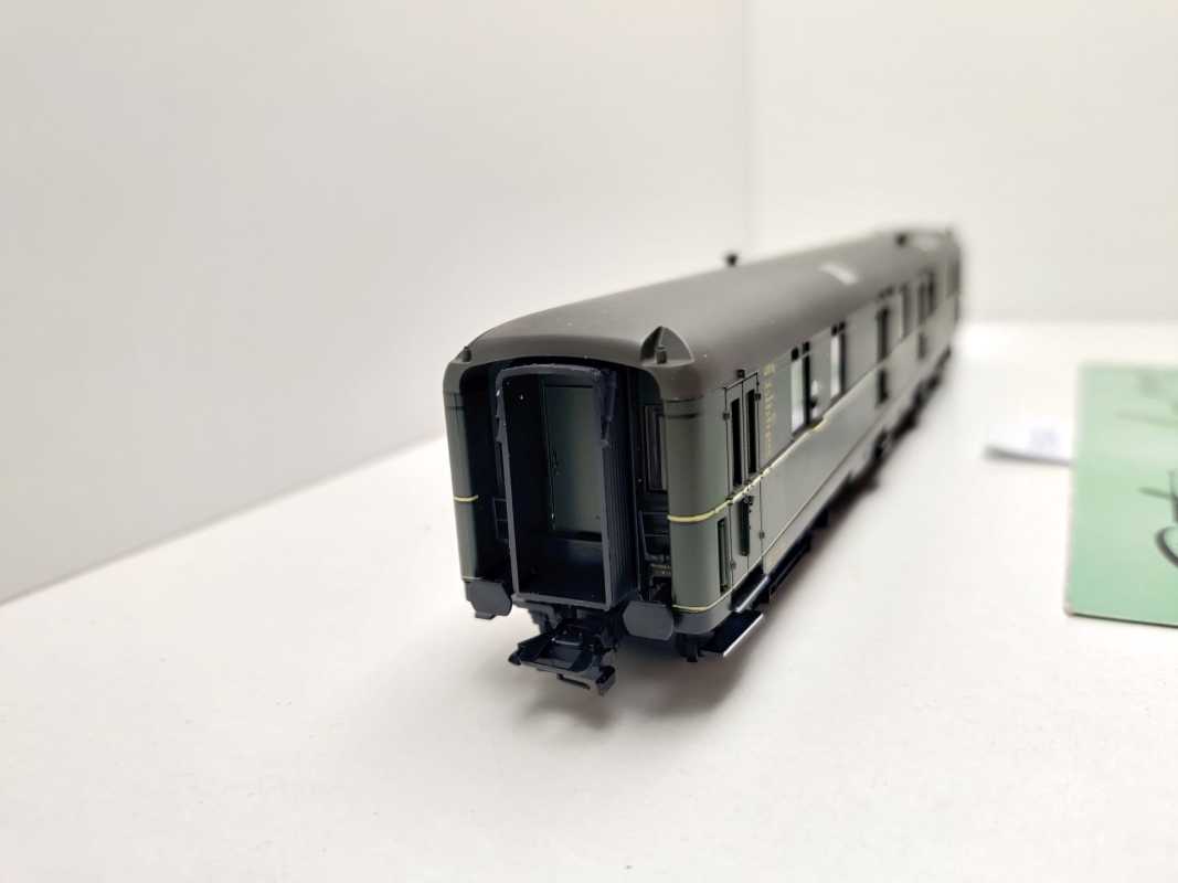 Märklin H0 AC 43256-06 Bahnpostwagen Post4ü-a "aus Insider-Set" Schleifer NEM DRG