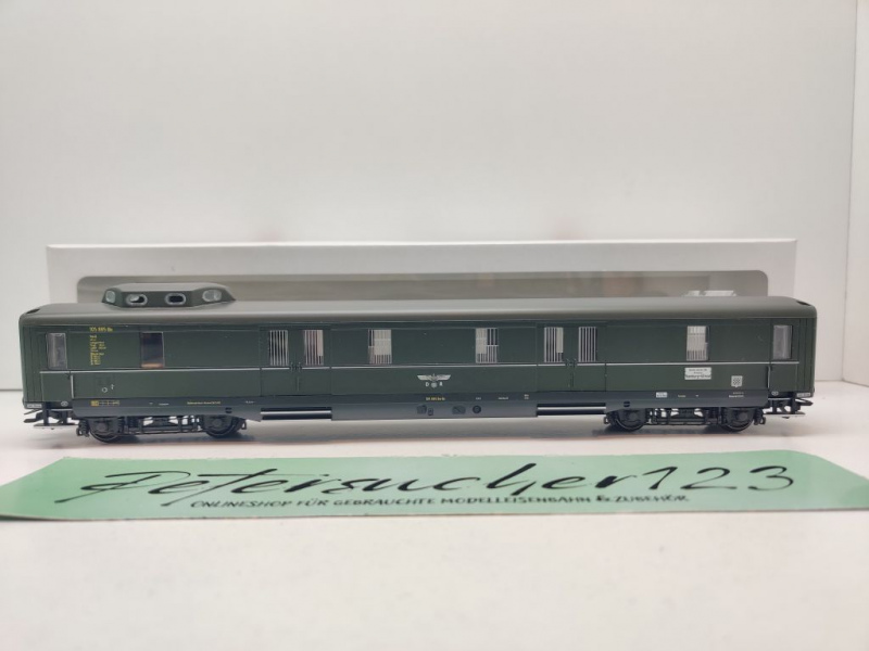 Märklin H0 AC 43258-01 Gepäckwagen Pw4ü / NEM / DRG / ErsatzVP weiß