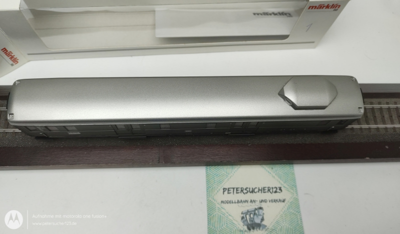 Märklin H0 AC 43272  Personenwagen Schürzenwagen Gepäckwagen / DB / Ep.III / OVP