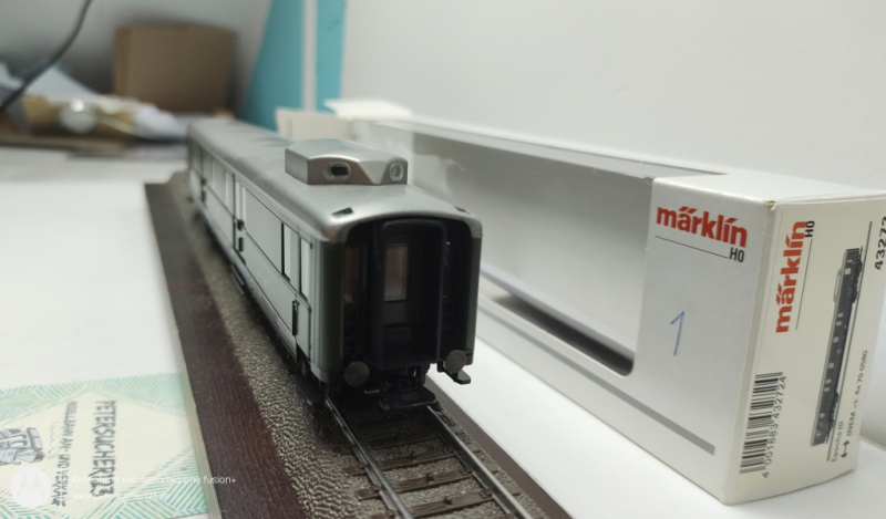 Märklin H0 AC 43272  Personenwagen Schürzenwagen Gepäckwagen / DB / Ep.III / OVP