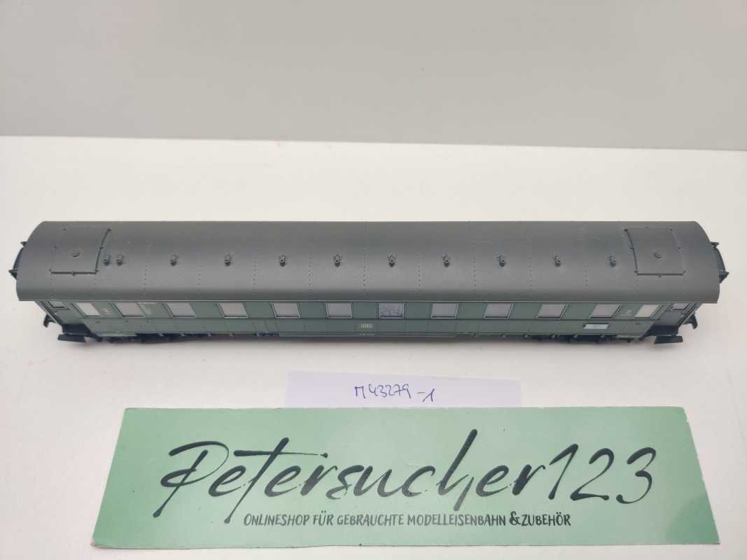 Märklin H0 AC 43279-4 Schürzenwagen 2.Kl Büe aus Set / Licht / NEM / DB