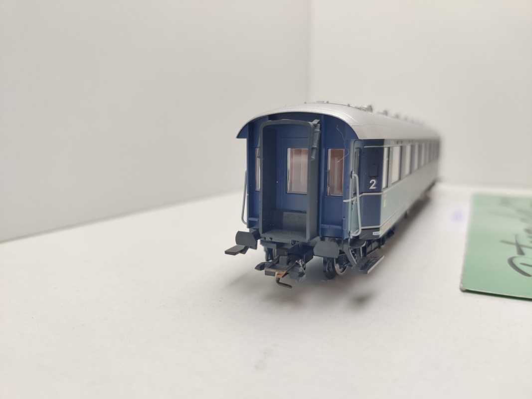 Märklin H0 AC 43290-01 Schnellzugwagen 2.Kl AB4üe 11613 Ffm / NEM / DB